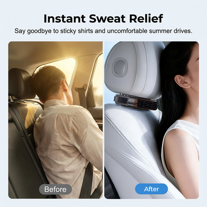 🔥LAST DAY SALE 49% OFF🏆Billhol® Car Seat Fan 🌬️ – 3-Speed Rechargeable Clip-On Fan with 3000mAh Battery 🔋 | USB-C Charging ⚡ for Cars 🚗, Golf Buggies 🛺 & Campervans 🏕️