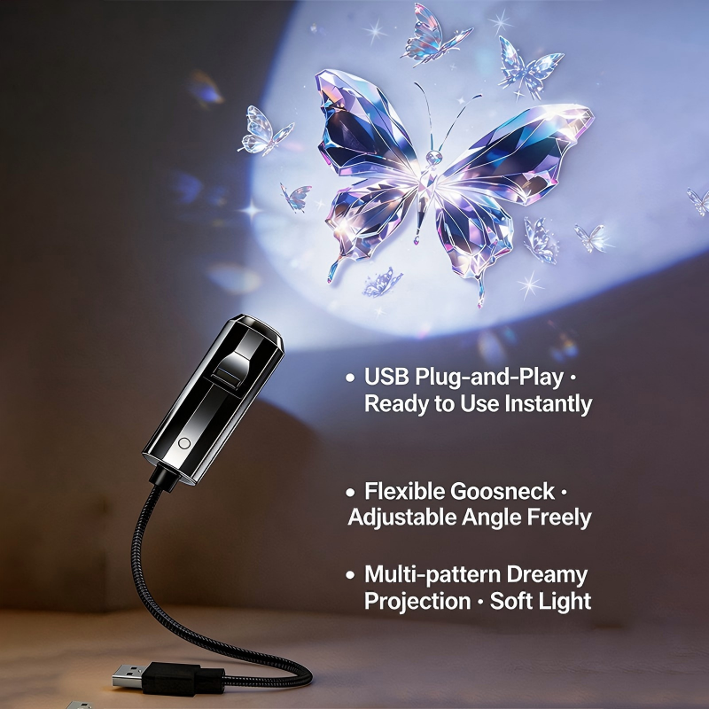 🌈2026 HOT SALE🥳💥 75% OFF! Plug-and-Play HD Galaxy & Ocean Projector Night Light🥳50,000+ Happy Users