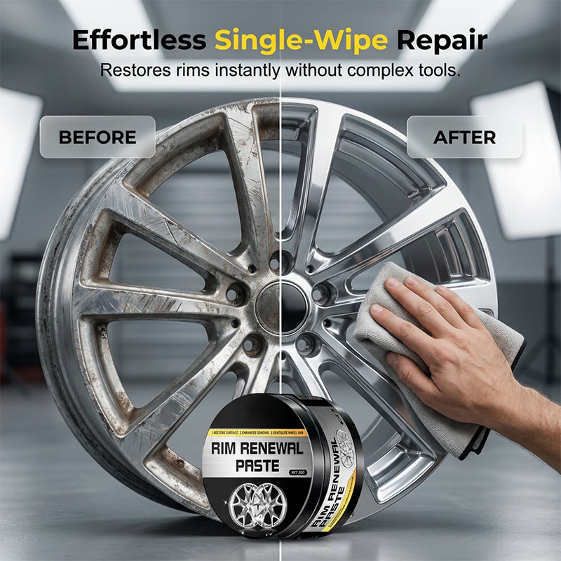 🥳 2026 HOT SALE 🥳 ✨ All-in-One Wheel Care & Restoration Paste ✨ 🔥 50K+ SOLD! Join 30,000+ Happy Customers Worldwide!