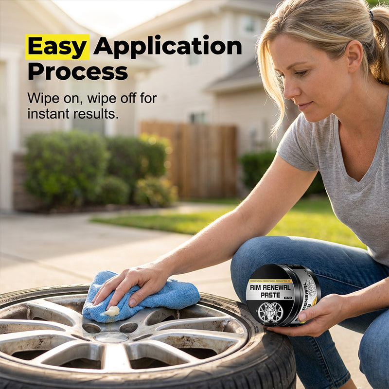 🥳 2026 HOT SALE 🥳 ✨ All-in-One Wheel Care & Restoration Paste ✨ 🔥 50K+ SOLD! Join 30,000+ Happy Customers Worldwide!