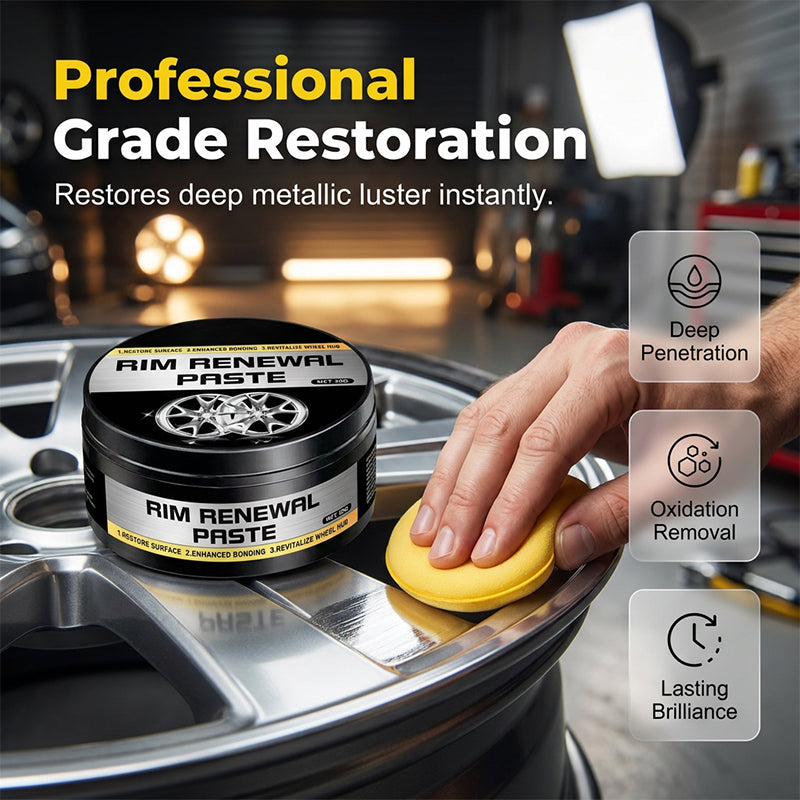 🥳 2026 HOT SALE 🥳 ✨ All-in-One Wheel Care & Restoration Paste ✨ 🔥 50K+ SOLD! Join 30,000+ Happy Customers Worldwide!